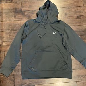 Nike men’s small dark gray hoodie.